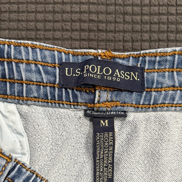 LIMITED TIME $5 ITEM!! U.S. Polo Assn. Men's Denim Blue Jean Shorts - Picture 2 of 4